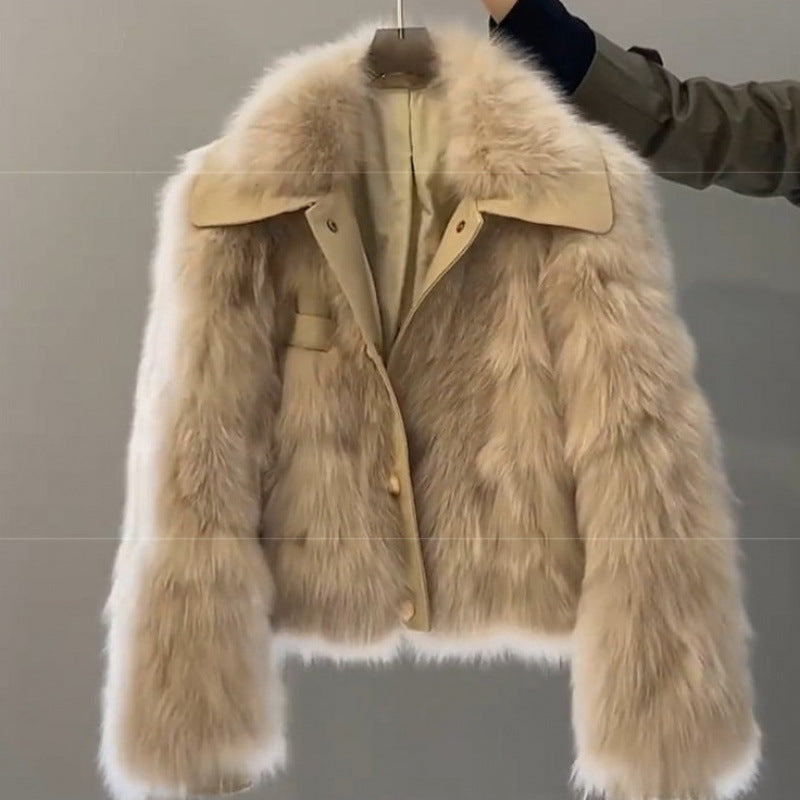 Veste Bombers fourrure