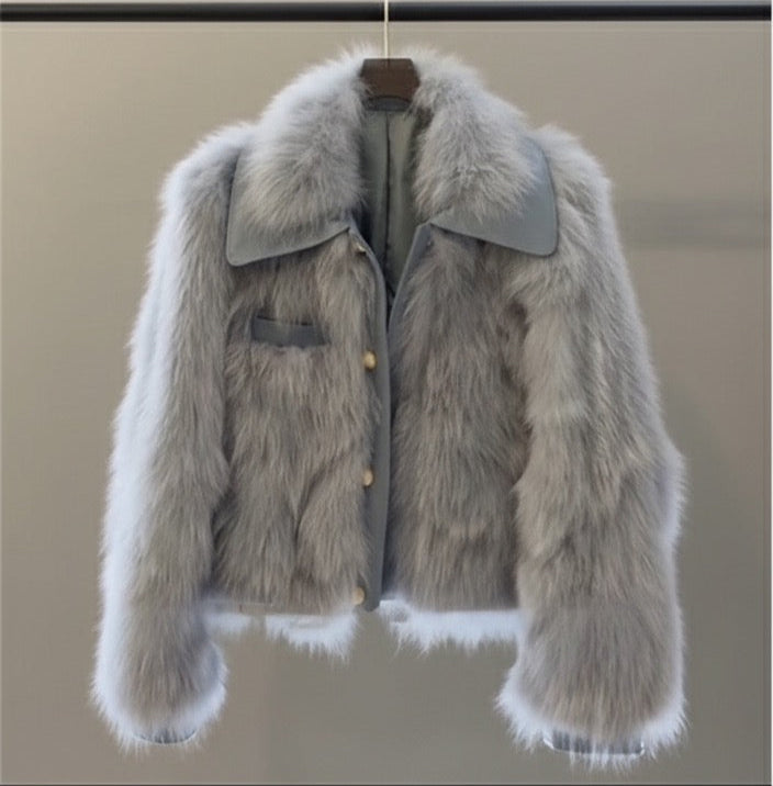 Veste Bombers fourrure