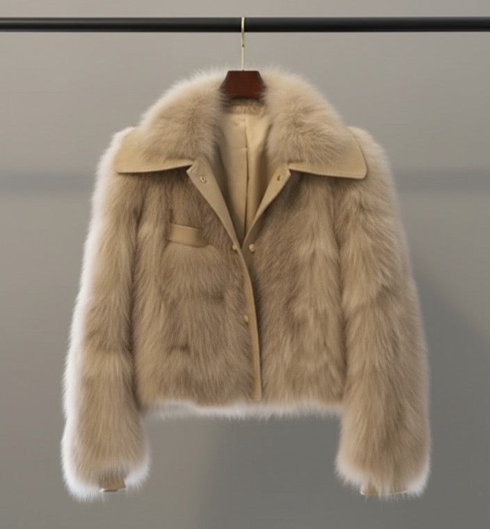 Veste Bombers fourrure